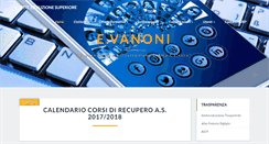 Desktop Screenshot of iisvanoni.gov.it
